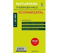 Erich Krauß Helm Das Wanderset Schwarzatal: Wanderkarten und W (Tascabile)