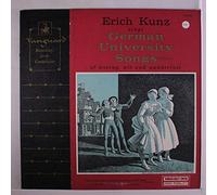ERICH KUNZ - sings german university songs