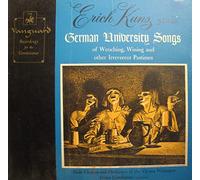 ERICH KUNZ sings german university songs - volume 1 LP Vanguard VG++