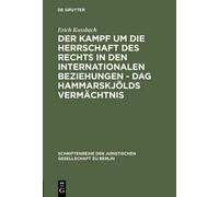 Erich Kussbach Der Kampf Um Die Herrschaft Des Rechts in Den (Copertina rigida)