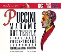 Erich Leinsdorf Puccini: Madame Butterfly - Highlights RCA Basic 100, Vol. (CD)