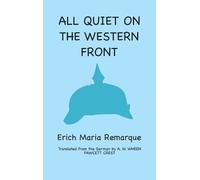 Erich Maria Remarque All Quiet on the Western Front (Copertina rigida)