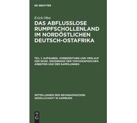 Erich Obst Aufgaben, Vorbereitung Und Verlauf Der Reise. Erge (Copertina rigida)