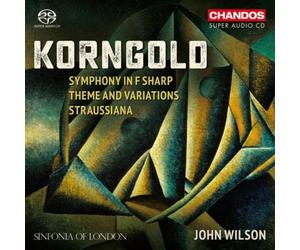 Erich Wolfgang Ko Korngold: Symphony in F Sharp/Theme and Variations/Strau (CD)