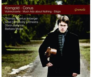 Erich Wolfgang Kor Korngold/Conus: Violinkonzerte/Much Ado About Nothing/E (CD)
