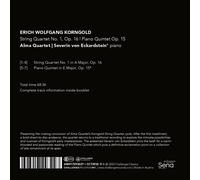 Alma Quartet, Severin von Eckardstein - Korngold: String Quartet No. 1, Op. 16; Piano Quintet Op. 15