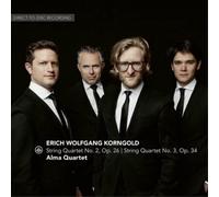 Erich Wolfgang Korng Erich Wolfgang Korngold: String Quartet No. 2, Op. 26/ (CD)