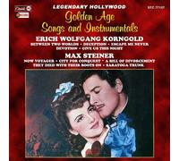 Erich Wolfgang Korngold/Max Steiner Golden Age Songs and Instrumentals (CD)