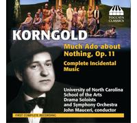 Erich Wolfgang Korngold: Much Ado About Nothing, Op. 11: Complete Incident (CD)