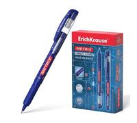 Erichkrause Metrix - Penna roller classica punta normale - Corpo in plastica leggera - Inchiostro gel ad asciugatura rapida - C NEW
