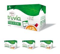 Eridania, Linea Truvía®, Dolcificante Naturale in Bustine, Estratto dalle Foglie di Stevia, Ottimo Sostituto allo Zucchero Bianco, Addolcisce Cibi e Bevande con 0 Calorie, Scatola 40 Bustine x 1 gr
