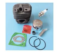 ERIHJOX 1 Set Cilindro e pistone for Motosega da 58 CC, Set Completo 5800, Kit Cilindro for Motosega Adatto for Cilindro con Diametro 45,2 mm