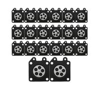 ERIHJOX 10/20 Pezzi di Membrana di misurazione del carburatore for Motosega Adatta for Kit guarnizioni di Montaggio for Auto 95-526 500 3800 4500 5200 5800(10PCS)