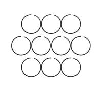 ERIHJOX 10 Fasce Elastiche pistone 45 mm x 1,2 mm Adatte for Motosega 345 346XP 353 350 351, Ricambio 537253002