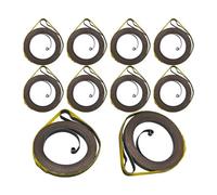 ERIHJOX 10 Pezzi di Molla di avviamento a Strappo Adatta for Motosega TG2500 2500 25cc, Parte di Ricambio for utensile