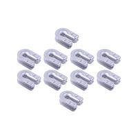 ERIHJOX 10 Pezzi di Occhielli for Testina in Nylon for Erba Adatti for T35 T25 T35X T45X, Pezzi di Ricambio for decespugliatore.