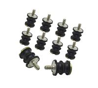 ERIHJOX 10 Pezzi di Piccoli Supporti for tampone isolatore Adatti for 61 266 268 272 XP 272XP 625 630 Super 670 Champ Motosega Ricambi