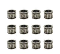 ERIHJOX 12 Pezzi di Cuscinetto ad Aghi del pistone Adatti for MS660 MS 660 066 064 Parti della Motosega 9512 003 3281 Pezzi di Ricambio for Motosega