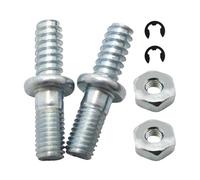 ERIHJOX 2 Pezzi di perni e Dadi della Barra di Regolazione del tenditore Adatti for Motosega MS170 MS180 017 018 021 023 025 MS210 MS230 MS250