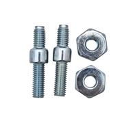 ERIHJOX 2 Set di Viti a Collare M8 for Dadi for prigionieri della Barra Adatti for MS360 MS660 MS440 MS240 MS340 MS650 048 MS361 MS341 MS640 MS460 MS380