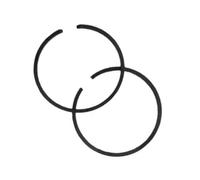 ERIHJOX 2 X Anelli PISTONE Spessore 1,2 MM Dia. Adatto for 40MM 41MM 41,1 41,5 MM 42MM 43MM 44MM 45MM 47 47,5 48MM 49MM DECESPUGLIATORE Sega SOFFIATORE(45MM X 1.2MM)