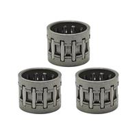 ERIHJOX 3 Pezzi/Lotto Cuscinetti ad Aghi Frizione boccola di Supporto Adatta for 268 50 51 55 154 254 Parti di Ricambio for Motosega 503 2534-01