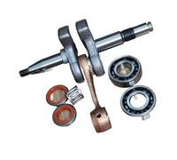 ERIHJOX 372 Albero Motore con Cuscinetto a Sfere, paraolio e Perno Adatto for Motosega 365, 372, 372XP, 2063, 2065 e 2071.(15mm Hole)