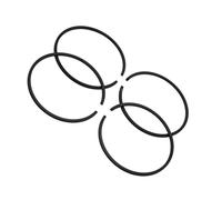 ERIHJOX 4 Fasce Elastiche Adatte for Motosega 61 365 261 262 162 165 265 625 630, Pezzo di Ricambio 48 mm x 1,5 mm