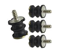 ERIHJOX 4 Pezzi di Piccolo Elemento di Montaggio del tampone AV isolatore Adatto for 61 66 266 268 272 Parte di Ricambio for attrezzo da Giardino for Motosega