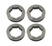 ERIHJOX 4 Pezzi Pignone Frizione Catena Trasmissione Cerchio 3/8" Adatto for CS600P 682100 Sostituisci for 68210