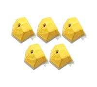 ERIHJOX 5 Pezzi di Filtro dell'Aria Completo di Montaggio Adatto for Motosega 51 55 55 Sostituisci la Parte n. 503 89 81-01