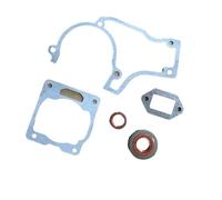 ERIHJOX 5 Set 382 Kit Guarnizione Carter Cilindro paraolio Albero Motore Grande e Piccolo Adatto for Motosega MS382 Parti di Attrezzi da Giardino(5 Sets Kits)