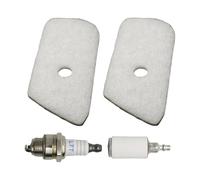 ERIHJOX 530150253 Kit Filtro Aria Adatto for 124L 125L 125C 125R 125RJ 128L 128LD 128LDX 128C 128CD 128R