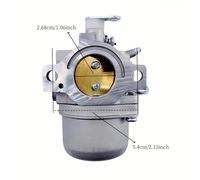 ERIHJOX 590399 Carburatore di Ricambio for Motore Tosaerba 21A707 21R707 21R777 21A907 21A977 con guarnizioni 796077(1 Set A as Attached)