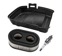 ERIHJOX 594575 Coperchio Filtro Aria, Filtro Aria Tosaerba, Candela K6RTC, Compatibile con Tosaerba 650EXI 675EXI 675IS