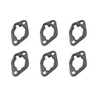 ERIHJOX 6 Pezzi/Lotto Guarnizione distanziatrice Filtro Aria carburatore Adatta for Motore GX110 GX120 GX140 GX160 GX200 Parti Motore 16220-ZE1-020