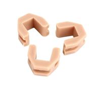 ERIHJOX 6 rulli di peso del variatore 16x13 18x14 con cursori del variatore adatti for 139QMB 50cc 125 150cc GY6 Scooter Moto Ricambi(Sliders)