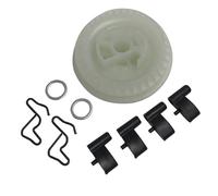 ERIHJOX Adatto for la Riparazione della puleggia di avviamento a Strappo, della rondella di Arresto e del Dente di Arresto for Motosega 017 018 MS170 MS180 MS230 MS250 MS210 021 023 025 MS 250 Parti