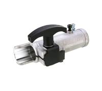 ERIHJOX Adatto for Manicotto Multiuso for decespugliatore da 24 mm, 26 mm, 28 mm, 7 Denti e 9 Denti, connettore rapido in Alluminio divisibile, Sega a palo.(24MM X 7T)