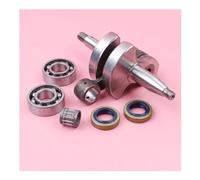 ERIHJOX Albero Motore Albero Motore for 268 272 Cuscinetto ad Aghi Paraolio Set Motosega Strumento di Ricambio Parte di Ricambio