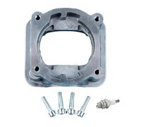 ERIHJOX Base del Cilindro, Coppa del Motore Inferiore, Coperchio della manovella, Adattatore, Cuscinetto, Adatto for Motosega 340, 345, 350, 346XP, 351, 353 n. 503885901