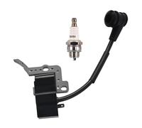 ERIHJOX Bobina di accensione A411000150 con modulo Candela BM6A Adatta for Motosega CS-303T CS-345 CS-346 CS-350TES CS-303T CS-300 CS-345