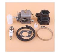 ERIHJOX Carburatore Adatto for 372XP XPX-TORQ, 365 X-TORQ, 372 XP X-TORQ Collettore di aspirazione Filtro Linea Motosega 581100701