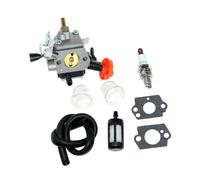 ERIHJOX Carburatore Adatto for FC91 FC96 FC111 FS89 FS89R FS91 FS91R FS111 FS111R FS111RX HT102 HT103 KM91R KM111R 41801200615