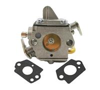 ERIHJOX Carburatore Adatto for Motosega MS170 MS180 MS 170 180 017 018 C1Q-S57 C1Q-S57A C1Q-S57B Guarnizione di Ricambio for Motosega
