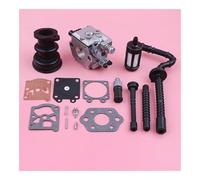 ERIHJOX Carburatore Collettore Carb Adatto for MS250 025 MS230 023 MS210 Kit di Riparazione della Linea del Filtro dell'olio Parte di Ricambio for Motosega