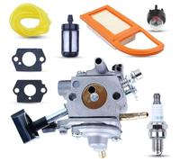 ERIHJOX Carburatore for BR500 BR550 Filtro Aria Pompa di innesco Guarnizione Motosega Sostituisci OEM for C1Q-S183 4282 141 0300