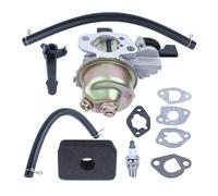 ERIHJOX Carburatore Regolabile con Leva dello Starter Adatto for Motori GX160 5,5 CV GX200 6,5 CV Sostituisce 16100-ZH8-W61