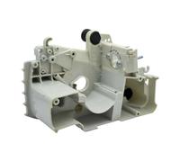 ERIHJOX Carter Motore, Carter Motore, alloggiamento Motore con regolatore tendicatena Adatto for MS170 MS180 MS 170 180 017 018 Parti del Motore della Motosega