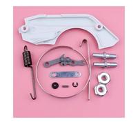 ERIHJOX Chain Brake Cover Band Bar Stud Nut Repair KitFit ForMS180 MS170 018 017 MS 170 180 Chainsaw Spare Part Бензопила